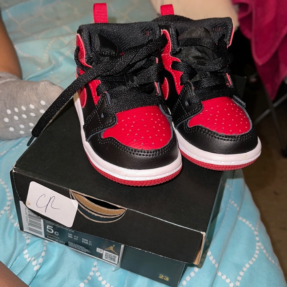 Jordan Retro 1 Toddler Bred